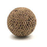 Old Hand-knotted Small Ball, Presumed Sailor Made Boat Fender (?)