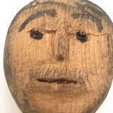 Early Grenfell Mission Carved Wooden Eskimo Doll