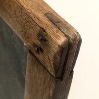 Antique Wood Framed Double Sided School Slate