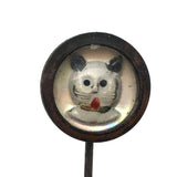 Essex Crystal Style White Cat Stick Pin