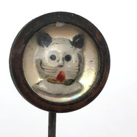 Essex Crystal Style White Cat Stick Pin