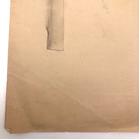 SOLD (for KA) Arthur Tilo Art, Two Axes, Childhood Drawing, Berlin, WW2 Era