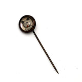 Essex Crystal Style White Cat Stick Pin