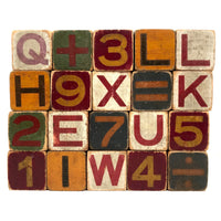The Best Looking Letter and Number Blocks Ever