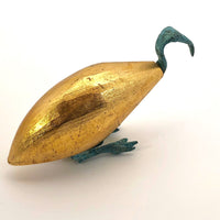 Golden Ibis with Bronze Head and Feet
