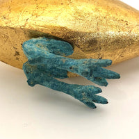 Golden Ibis with Bronze Head and Feet