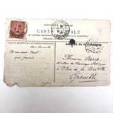 Patience! 50 Years Waiting for a Letter, Pencil Drawn Postcard, 1908