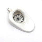 Old Ironstone Transferware Eye Ointment Eye Wash Vessel (Presumed Advertising Give Away)