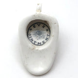 Old Ironstone Transferware Eye Ointment Eye Wash Vessel (Presumed Advertising Give Away)
