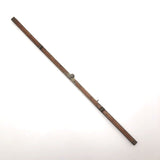 Beautiful Antique Boxwood and Brass Folding 12 Inch Ruler