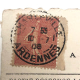 Patience! 50 Years Waiting for a Letter, Pencil Drawn Postcard, 1908