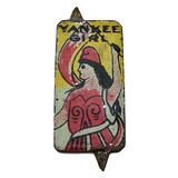 Yankee Girl Tobacco Tag c. 1920s