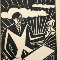 Frans Masereel's "Die Idee" Very Early Graphic Novel, 1928 Copy