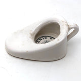Old Ironstone Transferware Eye Ointment Eye Wash Vessel (Presumed Advertising Give Away)