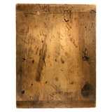 Much Drawn Upon Wooden School Drawing Board