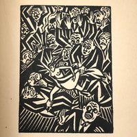 Frans Masereel's "Die Idee" Very Early Graphic Novel, 1928 Copy