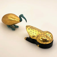 Golden Ibis with Bronze Head and Feet