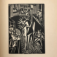 Frans Masereel's "Die Idee" Very Early Graphic Novel, 1928 Copy