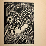 Frans Masereel's "Die Idee" Very Early Graphic Novel, 1928 Copy
