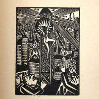 Frans Masereel's "Die Idee" Very Early Graphic Novel, 1928 Copy