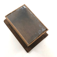 Old Single Chamber Bee Box with Cigar Box Wood Slider