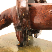 Weird and Wonderful Danish Folk Art Carving, "Moderskarlek" (Motherhood)