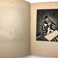 Frans Masereel's "Die Idee" Very Early Graphic Novel, 1928 Copy