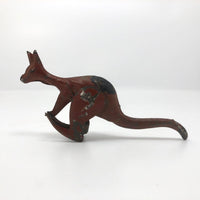 Antique Kangaroo Tin Penny Toy