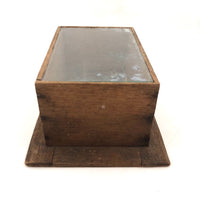 Old Single Chamber Bee Box with Cigar Box Wood Slider