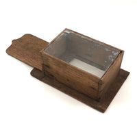 Old Single Chamber Bee Box with Cigar Box Wood Slider