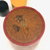 Colorful Lacquered Wood Nesting Boxes