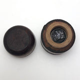 Tiny Treen Box with Rock Sample Inside