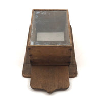 Old Single Chamber Bee Box with Cigar Box Wood Slider