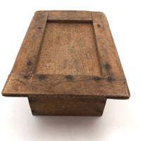 Old Single Chamber Bee Box with Cigar Box Wood Slider
