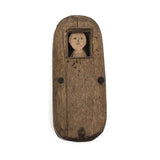 Tiny Little Carved Figure in Coffin!