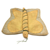 Happy Hand-sewn Butterly Potholder