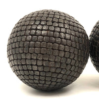 Pair of Antique Petanque (or Boules) Balls