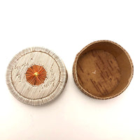 Beautiful Ojibwe Porcupine Quill and Birch Bark Box