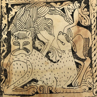Set of Four Antique Ink Drawings of Architectural Details in Ravenna and Istanbul
