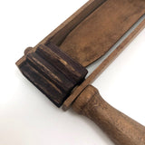 Ratchet Style Old Handmade Wooden Noisemaker