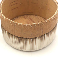 Beautiful Ojibwe Porcupine Quill and Birch Bark Box