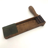 Ratchet Style Old Handmade Wooden Noisemaker