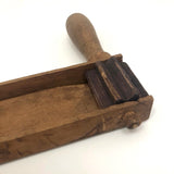 Ratchet Style Old Handmade Wooden Noisemaker