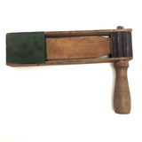 Ratchet Style Old Handmade Wooden Noisemaker