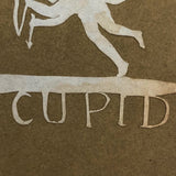 Antique Scherenschnitte Cupid