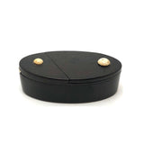 Fine Antique Treen Puzzle Lid Snuff Box, Likely Sailor Made