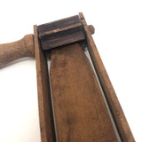 Ratchet Style Old Handmade Wooden Noisemaker