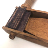 Ratchet Style Old Handmade Wooden Noisemaker