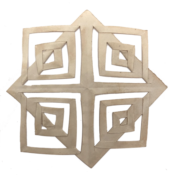 Antique Cut and Folded Paper Star