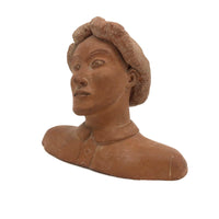 Beautifully Hand-sculpted Terra Cotta Bust